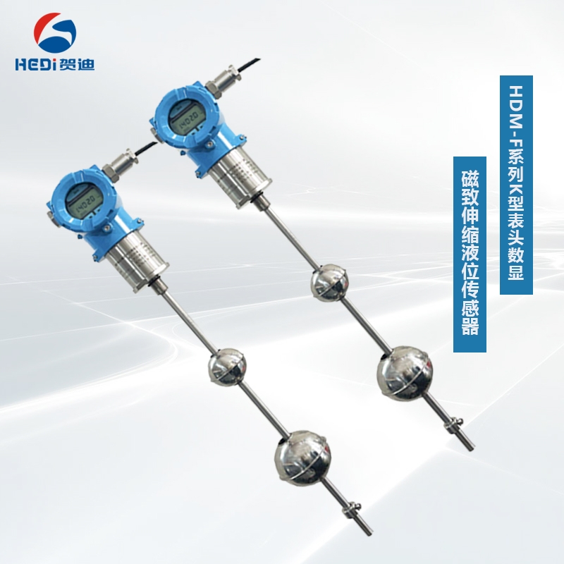 METRIKEMP磁致伸縮液位傳感器 賀迪HDM-F系列-K型數(shù)顯磁致伸縮液位傳感器
